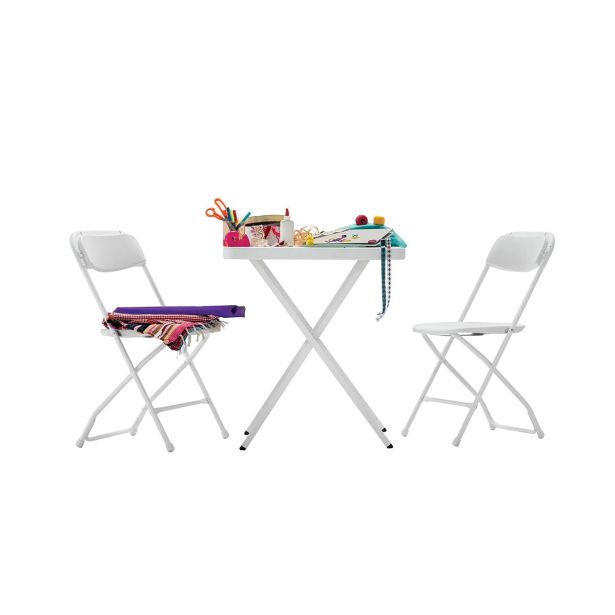 KOVINSKA VRTNA GARNITURA NEWSTORM ARUBA 3 - DELNA BELA