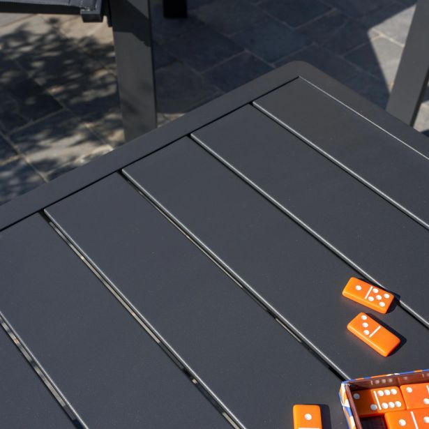 KOVINSKA VRTNA GARNITURA SET ARAMIS SIVA ALU