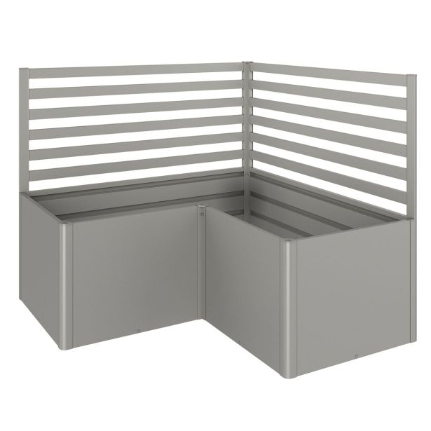 KOVINSKA VRTNA GREDA BIOHORT 102X102X91 CM REŠETKE (2 KOS.) L100