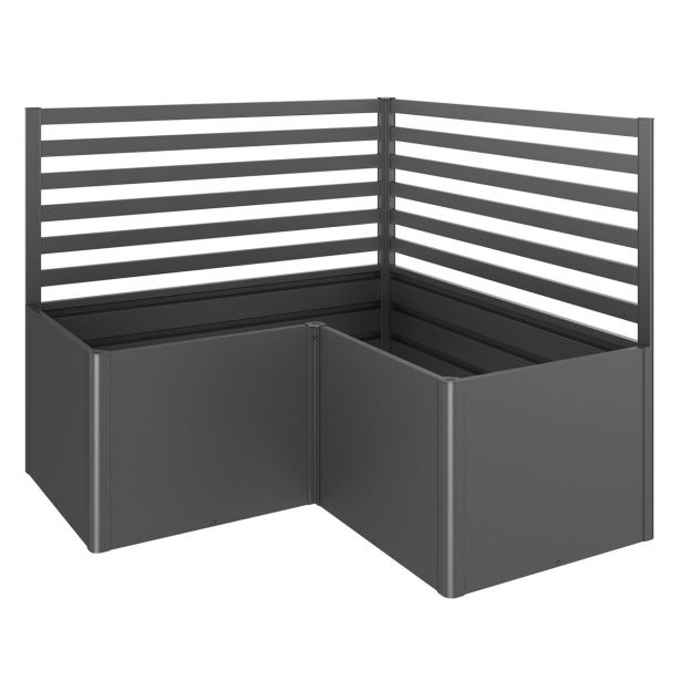 KOVINSKA VRTNA GREDA BIOHORT 102X102X91 CM REŠETKE (2 KOS.) L100