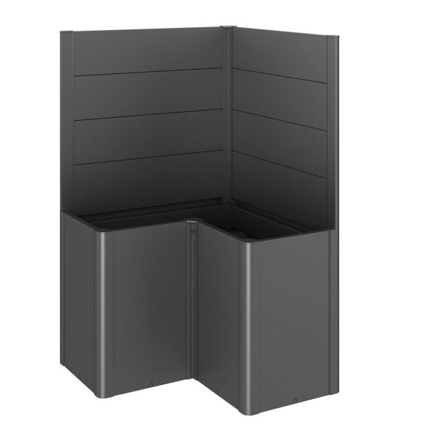 KOVINSKA VRTNA GREDA BIOHORT 102X102X91 CM ZASTIRNI PANO ZA L