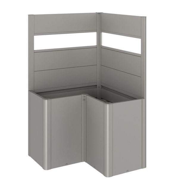 KOVINSKA VRTNA GREDA BIOHORT 102X102X91 CM ZASTIRNI PANO ZA L