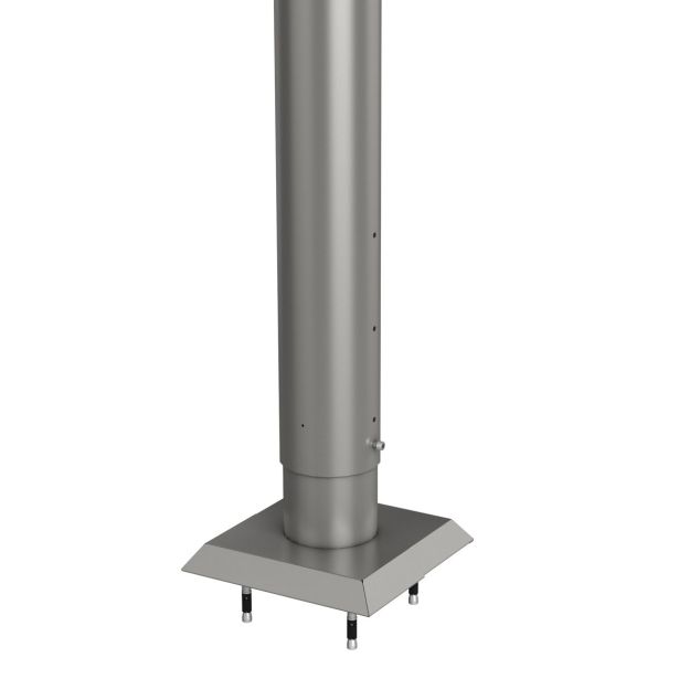 KOVINSKA VRTNA GREDA BIOHORT 10X10X142 CM STEBRIČEK ZA PRITRDITEV