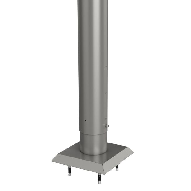 KOVINSKA VRTNA GREDA BIOHORT 10X10X96.5 CM STEBRIČEK ZA PRITRDITEV