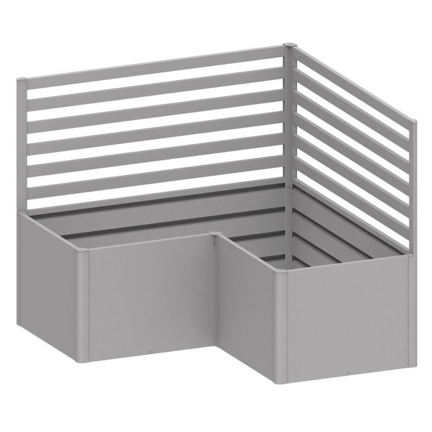 KOVINSKA VRTNA GREDA BIOHORT 152X152X91 CM REŠETKE (2 KOS) L150