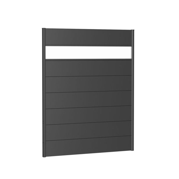 KOVINSKA VRTNA GREDA BIOHORT 4.4X145X182 CM PANELI Z AKRILNIM STEKLOM