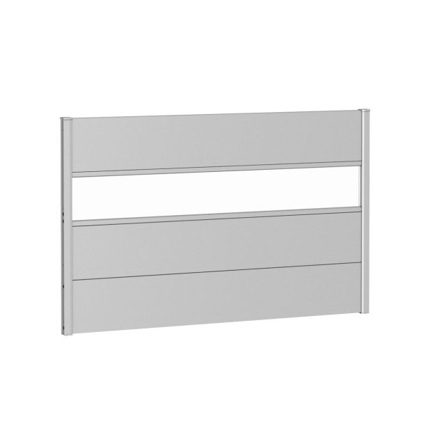 KOVINSKA VRTNA GREDA BIOHORT 4.4X145X91 CM PANELI Z AKRILNIM STEKLOM