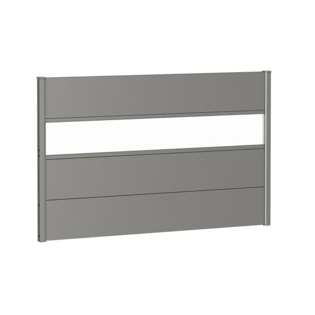 KOVINSKA VRTNA GREDA BIOHORT 4.4X145X91 CM PANELI Z AKRILNIM STEKLOM