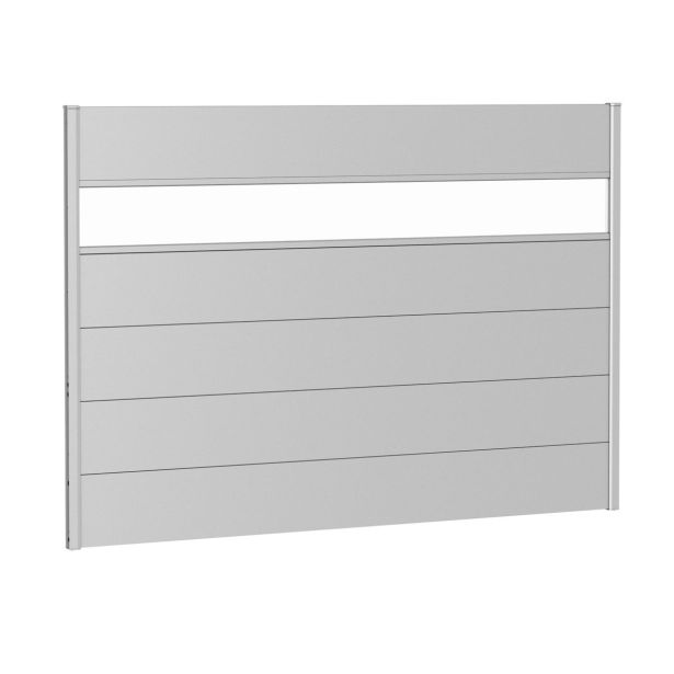 KOVINSKA VRTNA GREDA BIOHORT 4.4X194X137 CM PANELI Z AKRILNIM STEKLOM