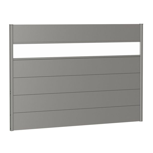 KOVINSKA VRTNA GREDA BIOHORT 4.4X194X137 CM PANELI Z AKRILNIM STEKLOM