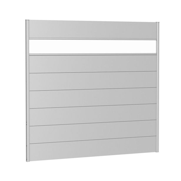 KOVINSKA VRTNA GREDA BIOHORT 4.4X194X182 CM PANELI Z AKRILNIM STEKLOM