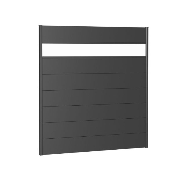 KOVINSKA VRTNA GREDA BIOHORT 4.4X194X182 CM PANELI Z AKRILNIM STEKLOM