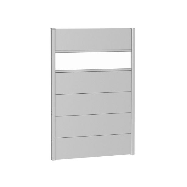 KOVINSKA VRTNA GREDA BIOHORT 4.4X96X137 CM PANELI Z AKRILNIM STEKLOM