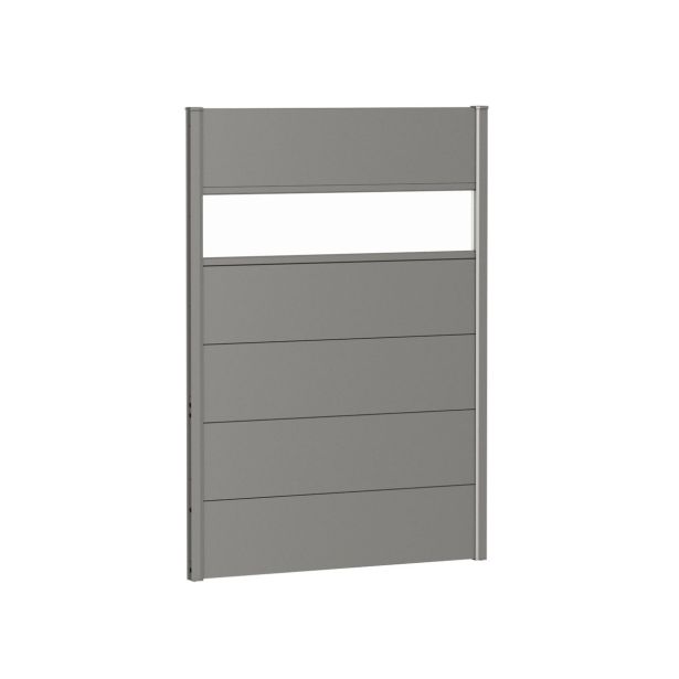 KOVINSKA VRTNA GREDA BIOHORT 4.4X96X137 CM PANELI Z AKRILNIM STEKLOM