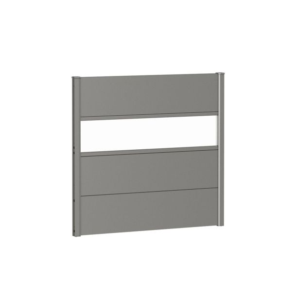 KOVINSKA VRTNA GREDA BIOHORT 4.4X96X91 CM PANELI Z AKRILNIM STEKLOM