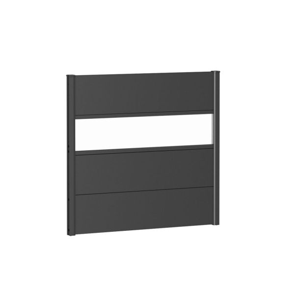 KOVINSKA VRTNA GREDA BIOHORT 4.4X96X91 CM PANELI Z AKRILNIM STEKLOM