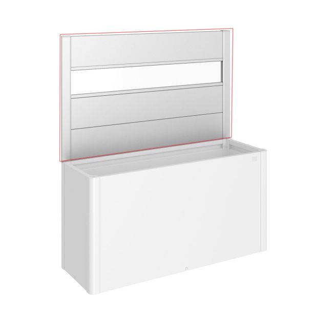 KOVINSKA VRTNA GREDA BIOHORT 4X152X91 CM PANELI Z AKRILNIM STEKLOM 1.5M