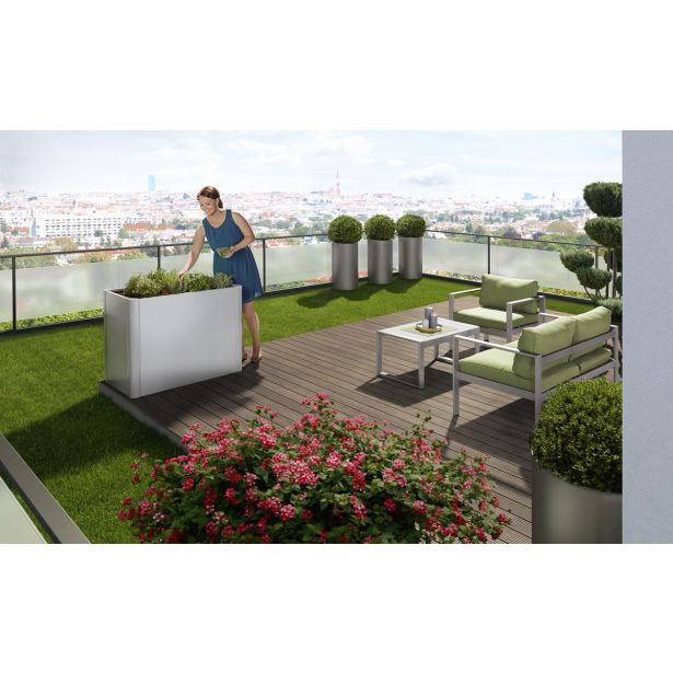 KOVINSKA VRTNA GREDA BIOHORT 53X102X77 CM BELVEDERE MAXI 100