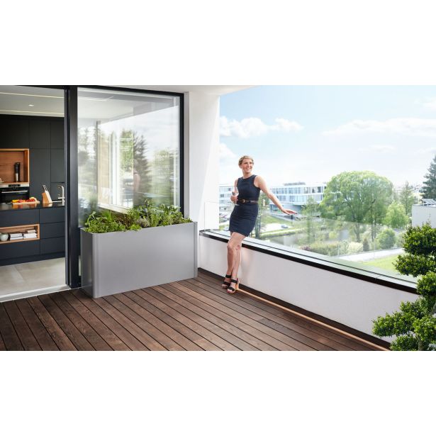 KOVINSKA VRTNA GREDA BIOHORT 53X152X77 CM BELVEDERE MAXI 150