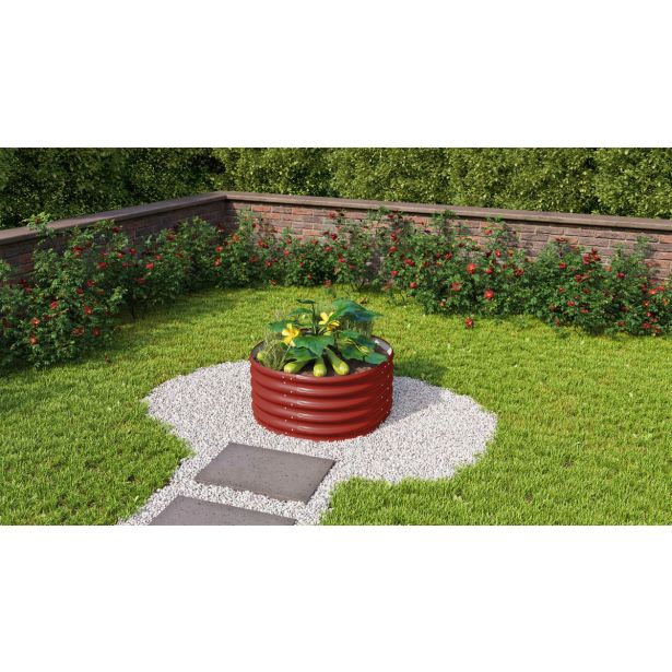 KOVINSKA VRTNA GREDA VITAVIA VITA OKROGLA 401 RUBIN