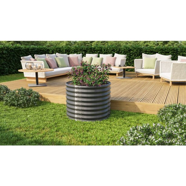 KOVINSKA VRTNA GREDA VITAVIA VITA OKROGLA 630, GRANIT