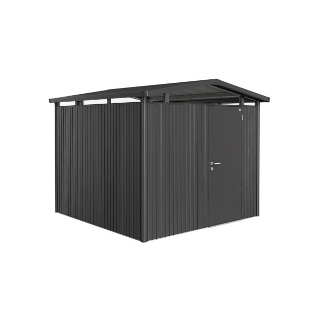 KOVINSKA VRTNA HIŠKA BIOHORT 273X278 CM PANORAMA P4 ENOJNA VRATA