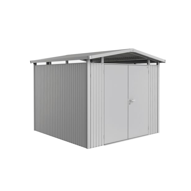 KOVINSKA VRTNA HIŠKA BIOHORT 273X278 CM PANORAMA P5 DVOJNA VRATA