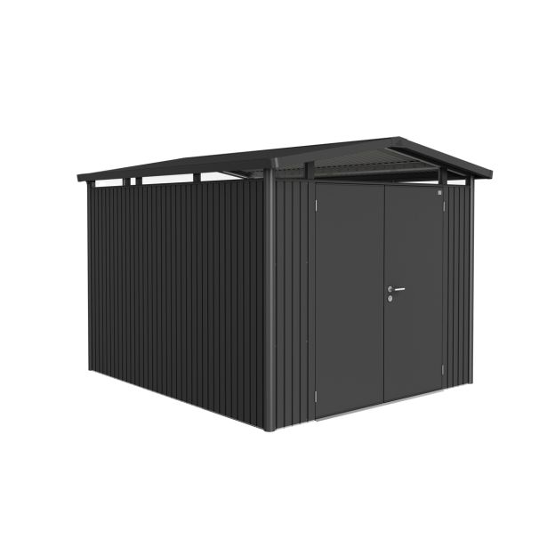 KOVINSKA VRTNA HIŠKA BIOHORT 273X318 CM PANORAMA P6 DVOJNA VRATA