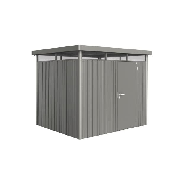 KOVINSKA VRTNA HIŠKA BIOHORT 275X235 CM HIGHLINE H3 ENOJNA VRATA