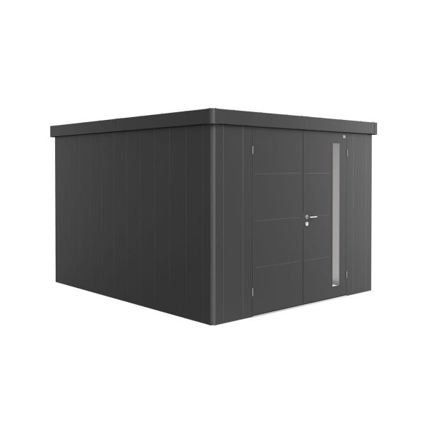 KOVINSKA VRTNA HIŠKA BIOHORT 348X292X222 CM NEO 4C DVOJNA VRATA