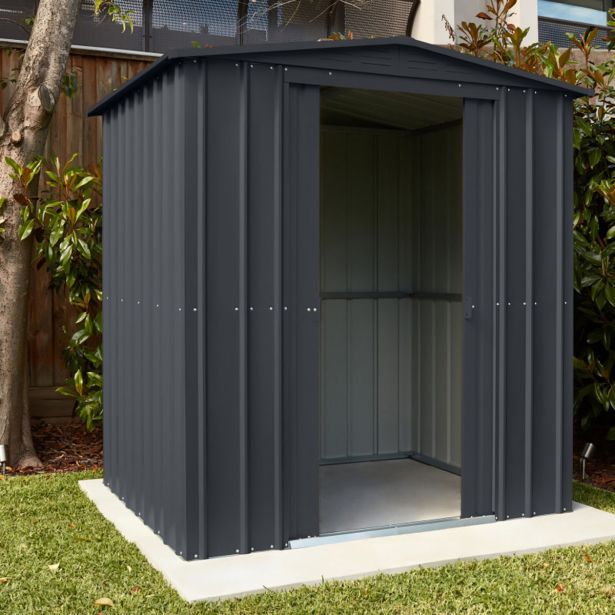 KOVINSKA VRTNA HIŠKA GLOBEL DREAM 65 ANTRACIT Š172 X G144 X V193.5 CM