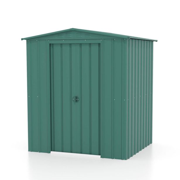 KOVINSKA VRTNA HIŠKA GLOBEL DREAM 65 ZELENA Š172 X G144 X V193.5 CM