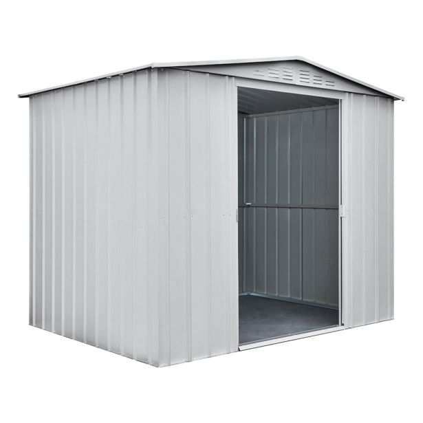 KOVINSKA VRTNA HIŠKA GLOBEL DREAM 86 SREBRNA Š234 X G175 X V198 CM