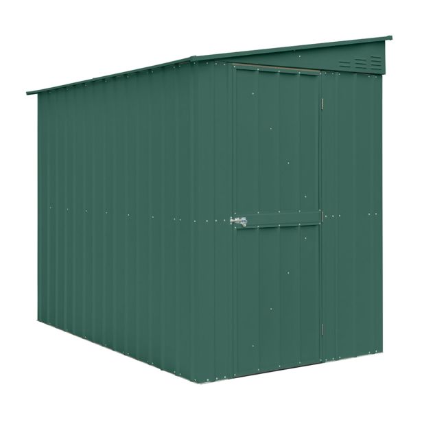 KOVINSKA VRTNA HIŠKA GLOBEL LEANTO 58 ZELENA Š145 X G234 X V204 CM