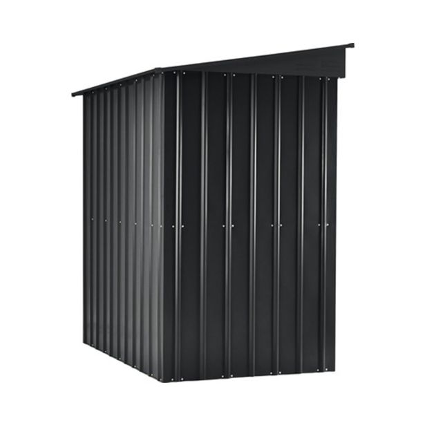 KOVINSKA VRTNA HIŠKA GLOBEL SKILLION 64 ANTRACIT Š172 X G113 X V199 CM