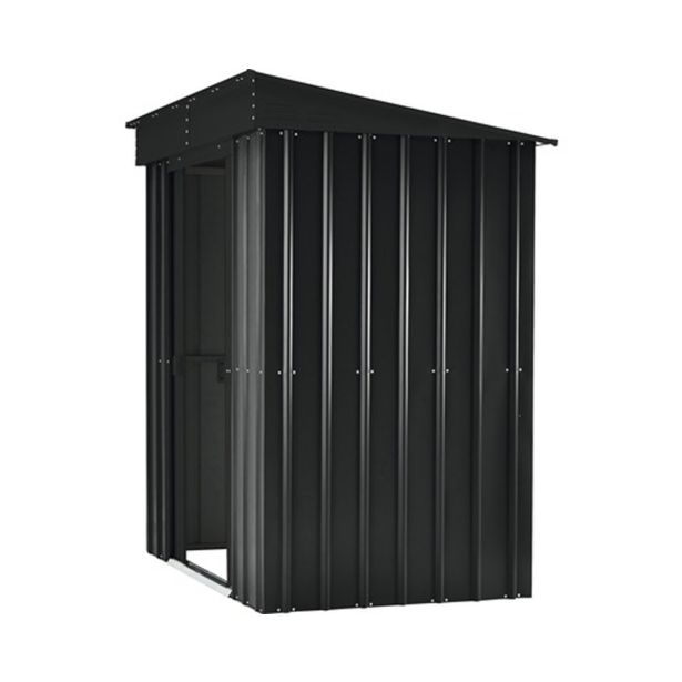 KOVINSKA VRTNA HIŠKA GLOBEL SKILLION 64 ANTRACIT Š172 X G113 X V199 CM