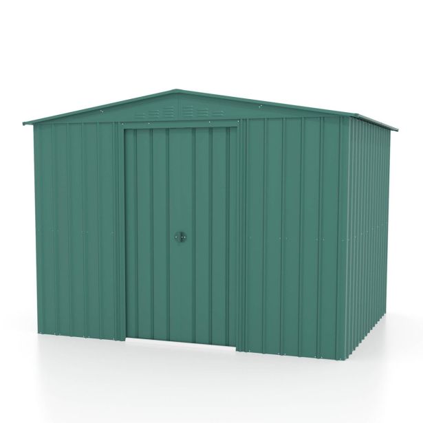 KOVINSKA VRTNA HIŠKA GLOBEL TOWER 108 ZELENA Š296 X G238 X V203 CM