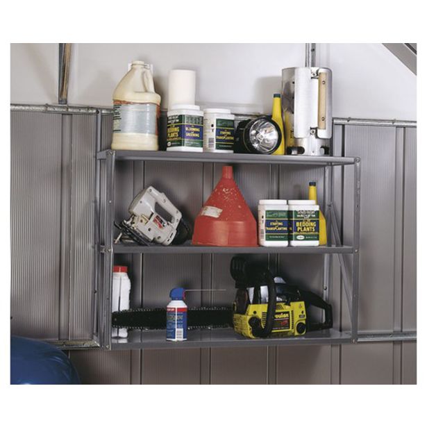 DODATKI ZA KOVINSKE HIŠKE PERGART KOMPLET POLIC ZA ORODJE Š84 X G27 X V77 CM