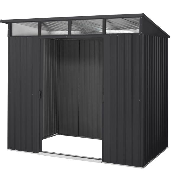 KOVINSKA VRTNA HIŠKA PERGART LUEBECK 86 ANTRACIT Š238 X G194 X V203