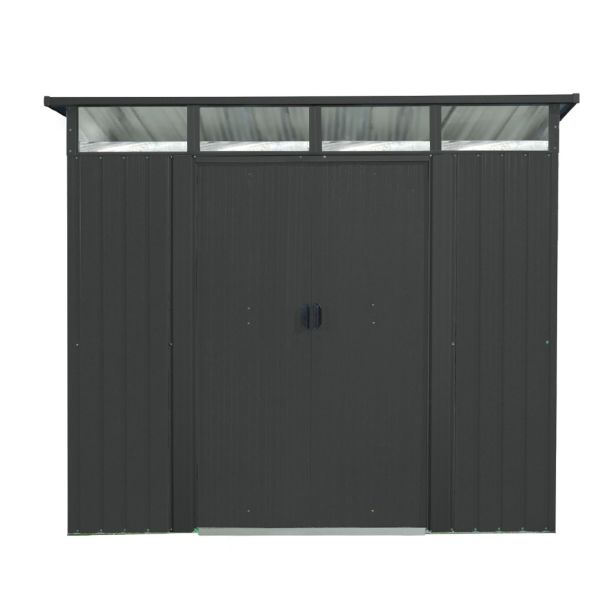 KOVINSKA VRTNA HIŠKA PERGART LUEBECK 86 ANTRACIT Š238 X G194 X V203