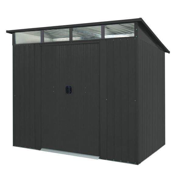 KOVINSKA VRTNA HIŠKA PERGART LUEBECK 86 ANTRACIT Š238 X G194 X V203