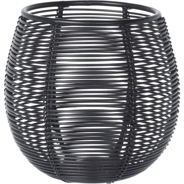 SVEČNIK EH KOVINSKI ČRN