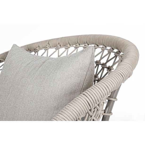 KOVINSKI STOL BIZZOTTO CUYEN SAND, VRTLJIV