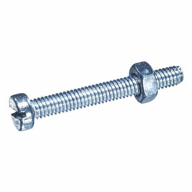 KOVINSKI VIJAK DIN84 M-5X50 ZN KOV.VIJ. DIN 84 Z MATICO ZAV=6KOS