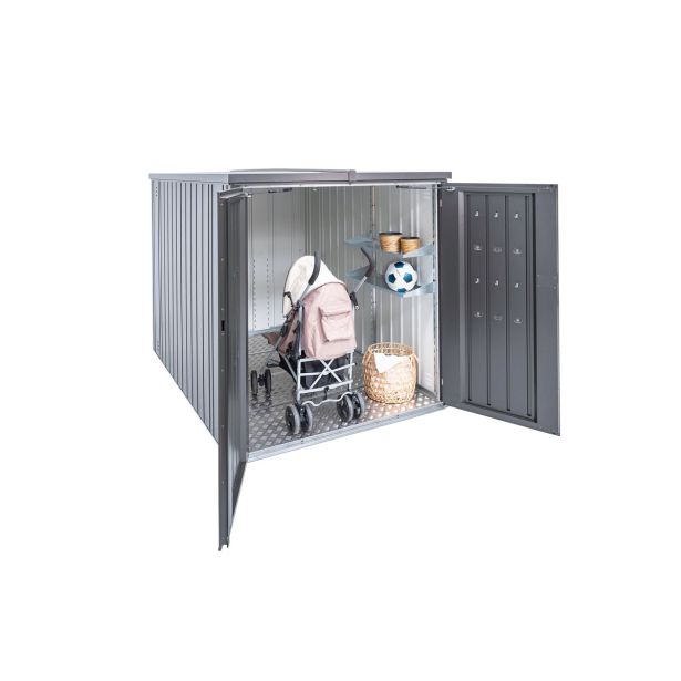 KOVINSKI ZABOJ BIOHORT 145X203 CM MINI GARAŽA