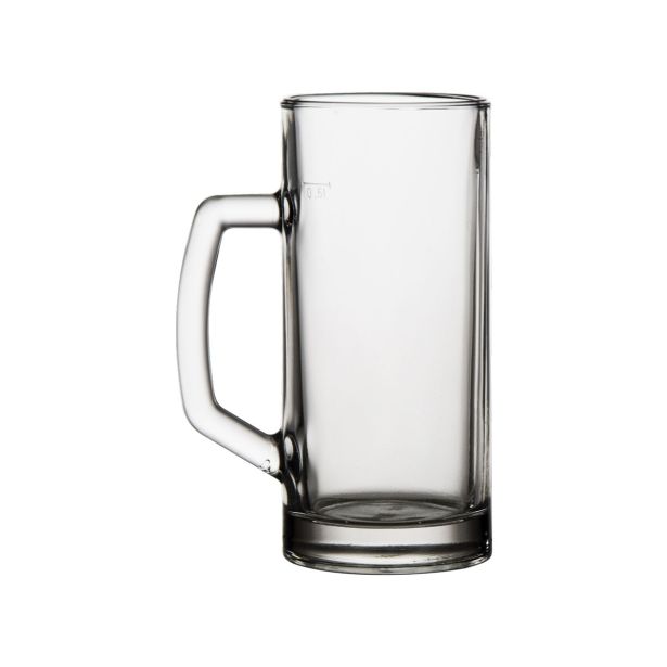 KOZAREC ZA PIVO STEKLARNA HRASTNIK 0.5 LIT BERNA