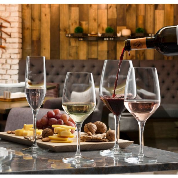 KOZAREC ZA VINO PASABAHCE 360 ML NAPA 6/1 ZA BELO VINO