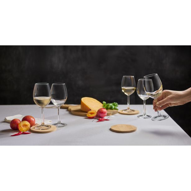 KOZAREC ZA VINO ROYAL LEERDAM 320 ML VINOUS 6/1 BELO VINO