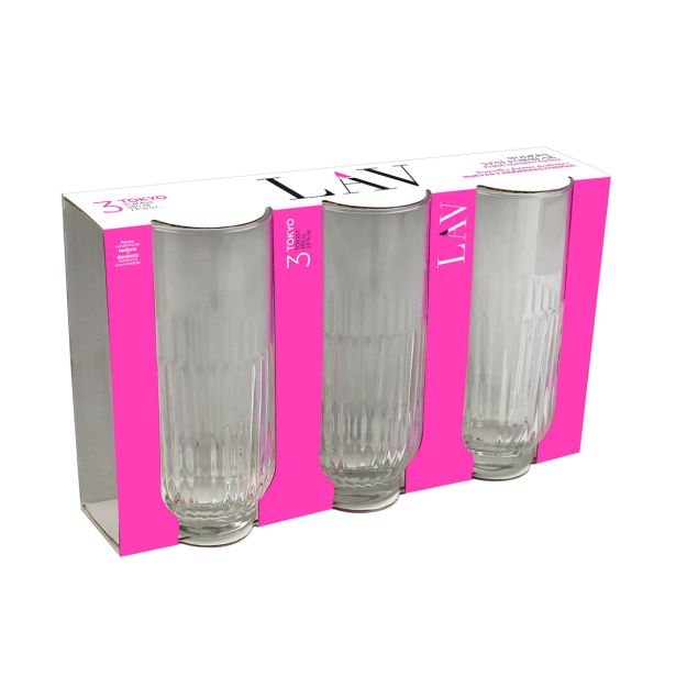 KOZAREC ZA VODO/SOK LAV 395 ML TOKYO 3/1