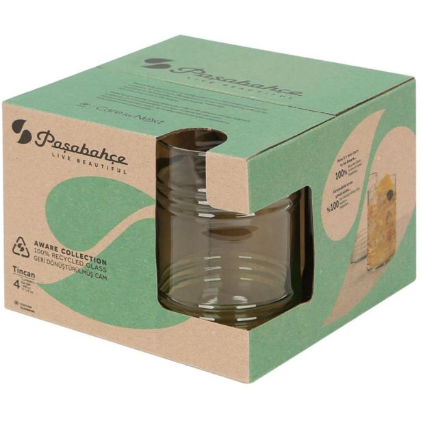 KOZAREC ZA VODO/SOK PASABAHCE 280 ML AWARE TINCAN 4/1 TUMBLER 4/1